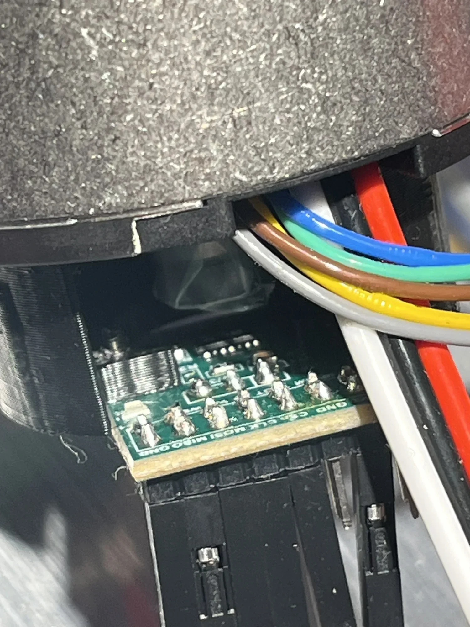 FOC — motor under test